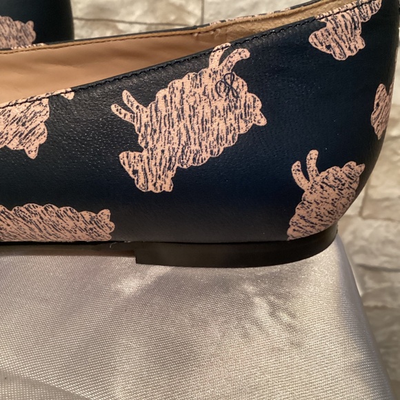 Sam Edelman Raddie Flats with Faux Fur Pom-Poms - Picture 6 of 12